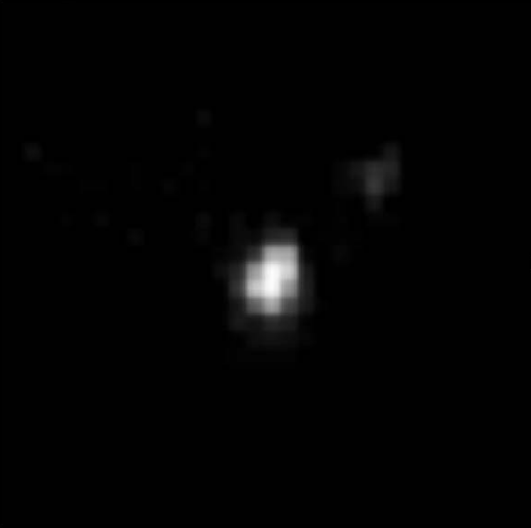 NEAScout Science Pluto Detection